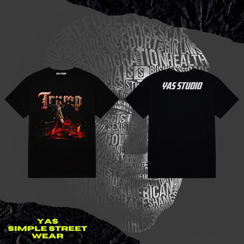 Áo thun tay lỡ YAS.STREETSTYLE PREMIUM SỬ DỤNG CÔNG NGHỆ IN TRỰC TIẾP BẰNG MÁY IN DIGITAL CHUẨN LOCAL BRAND Streetwear