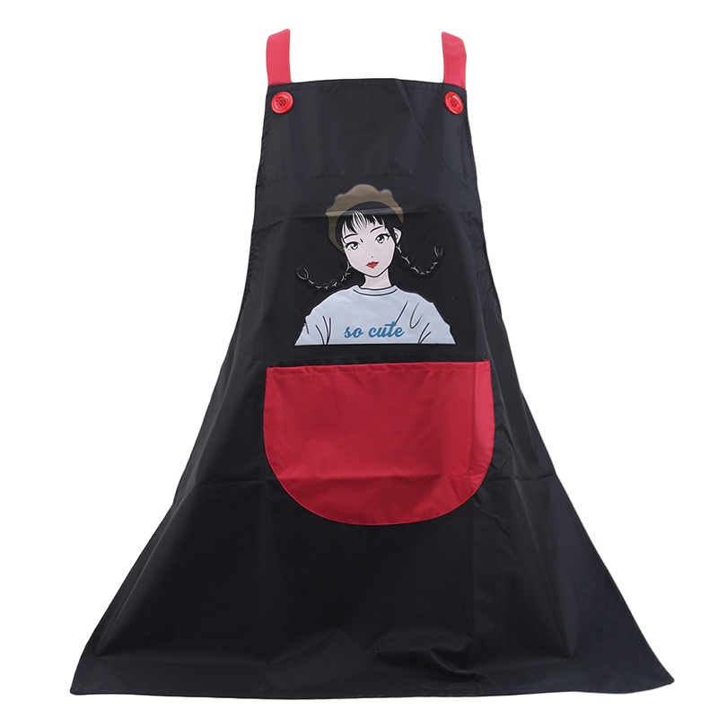 Tạp Dề Nấu Ăn Chống Thấm Nước Và Dầu Tiện Dụng Cho Nhà Bếp