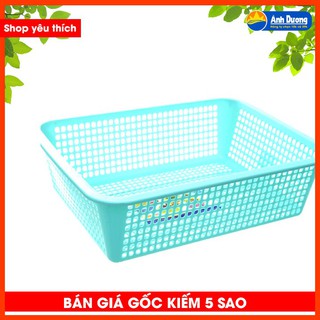 Rổ nhựa dẻo hình vuông tiện lợi