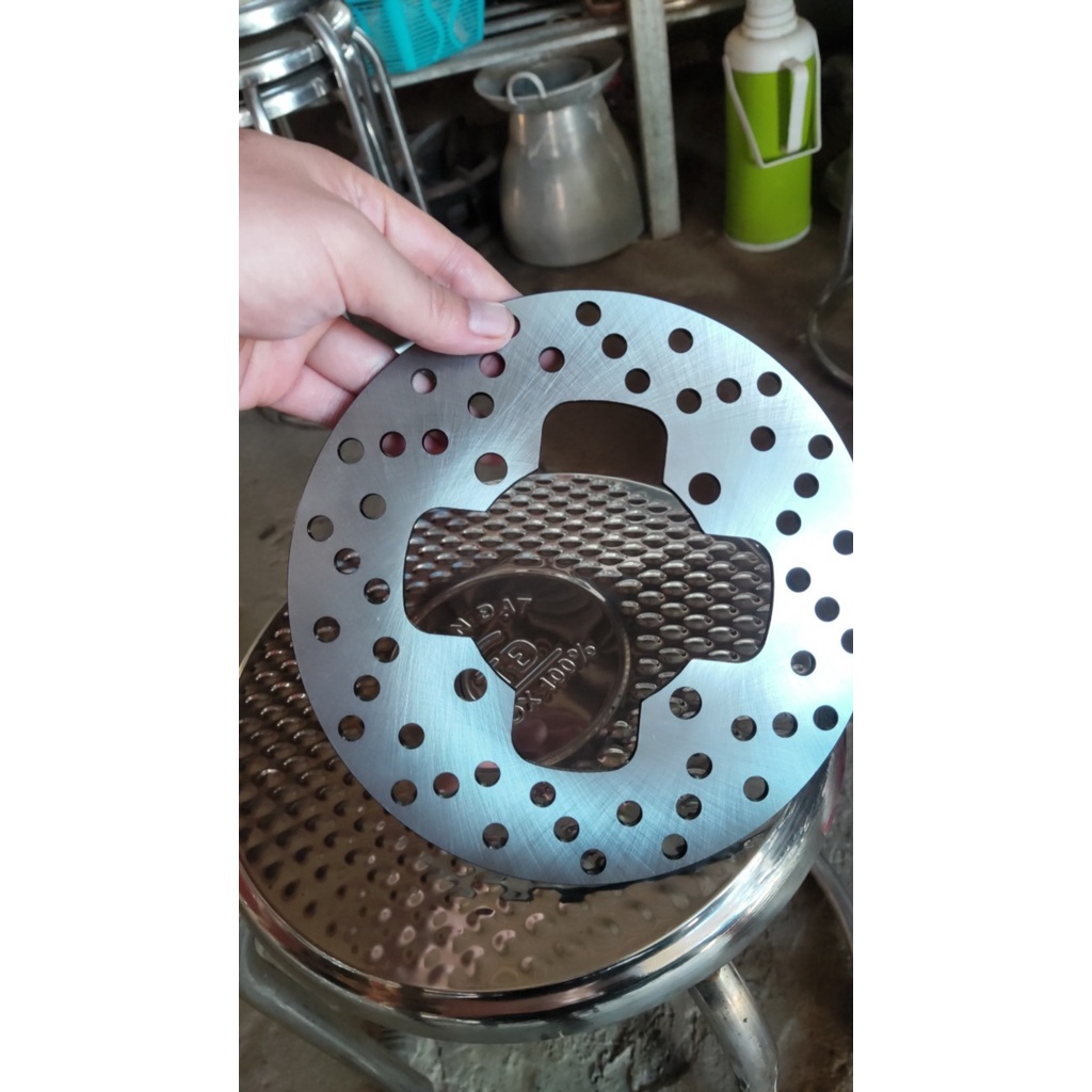 Đĩa sau Exciter 135 ( dĩa thắng phanh dầu kiểu zin Ex135 Yamaha )