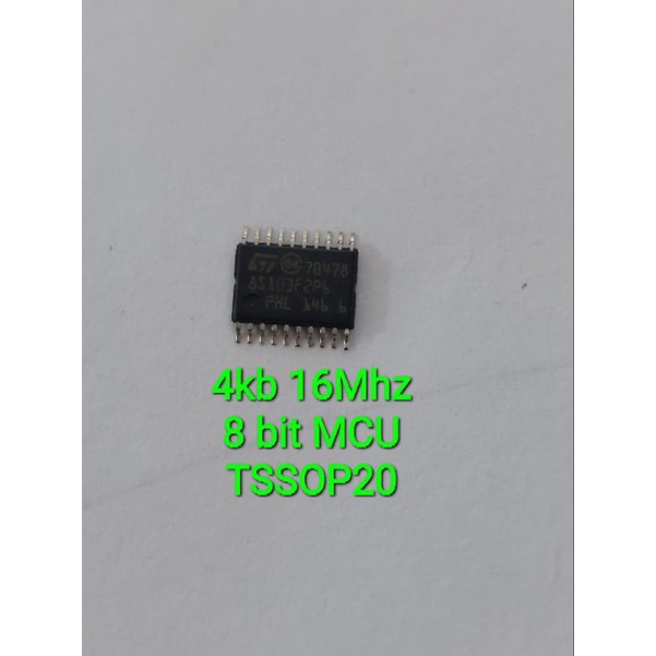 Chip MCU 8bit STM8S103F2 STM8S103 4kb 16MHz nội Kiểu chân TSSOP20 hãng ST xịn