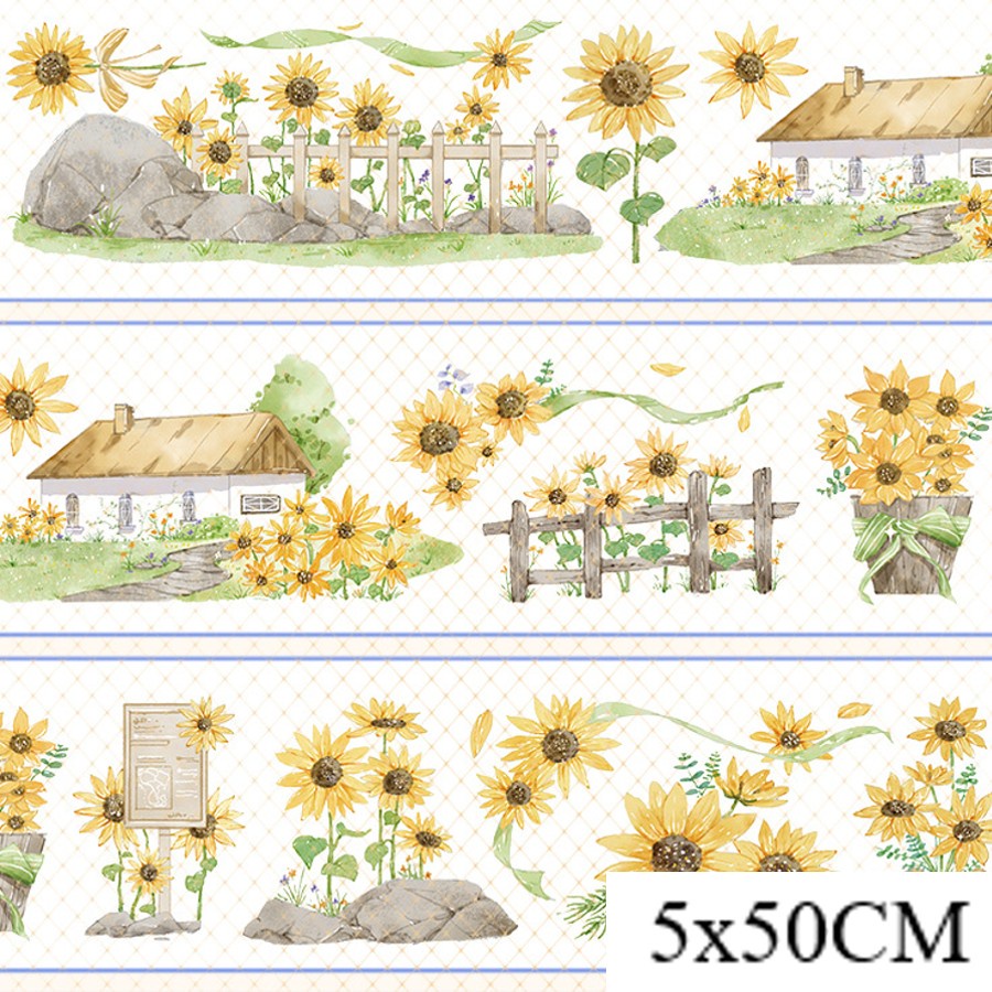 Chiết] Washi tape 5x35cm chủ đề phong cảnh cây cối, băng dán trang trí làm  tranh washi Mono_box | Shopee Việt Nam
