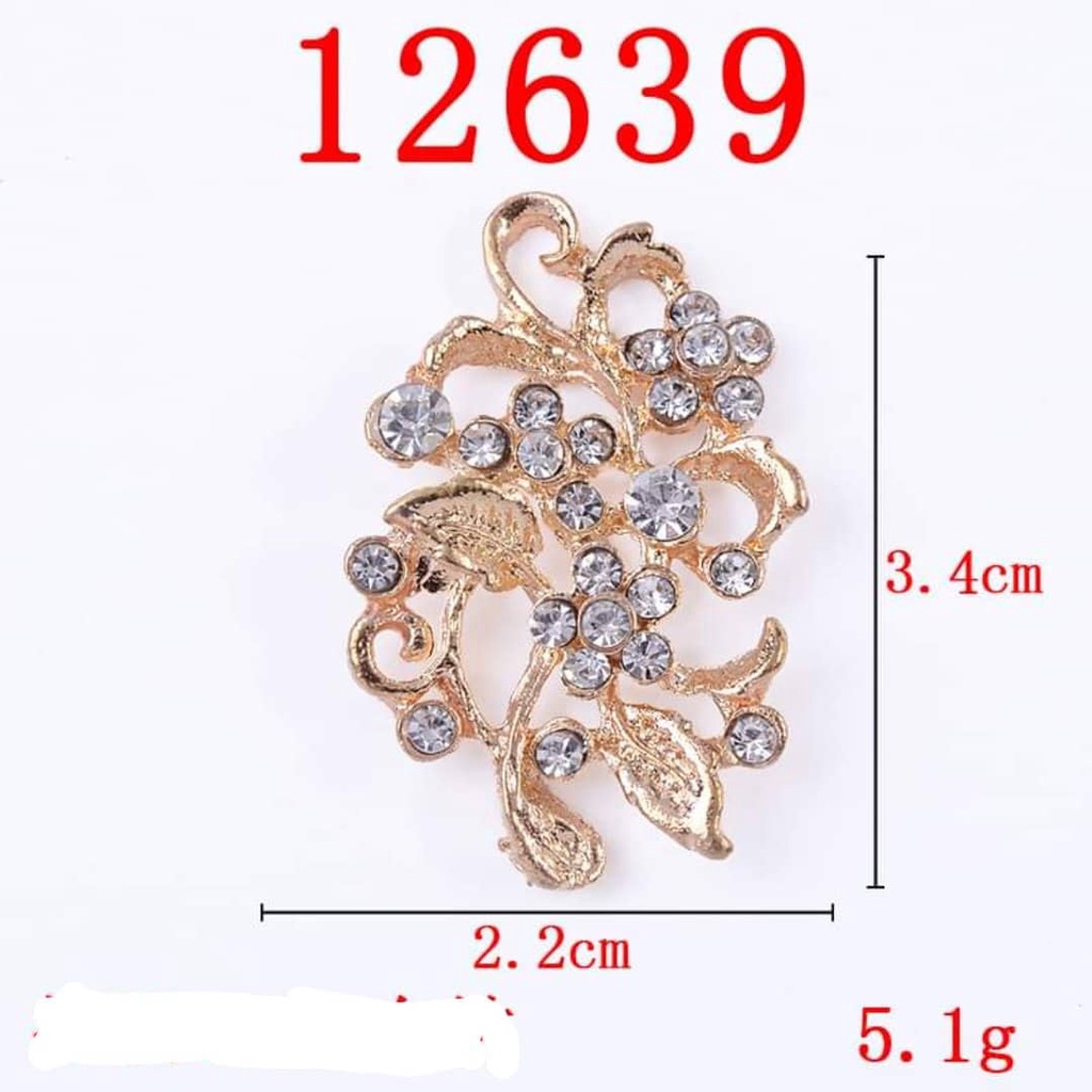 (1 cái)Phiến đúc kim loại đính đá 22*34mm, Nguyên liệu làm trang sức cổ trang, Nguyên liệu diy