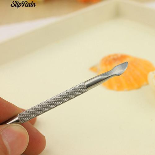 [Hàng mới về] Dụng cụ đẩy móng hai đầu bằng thép không gỉ chuyên dụng tiện lợi