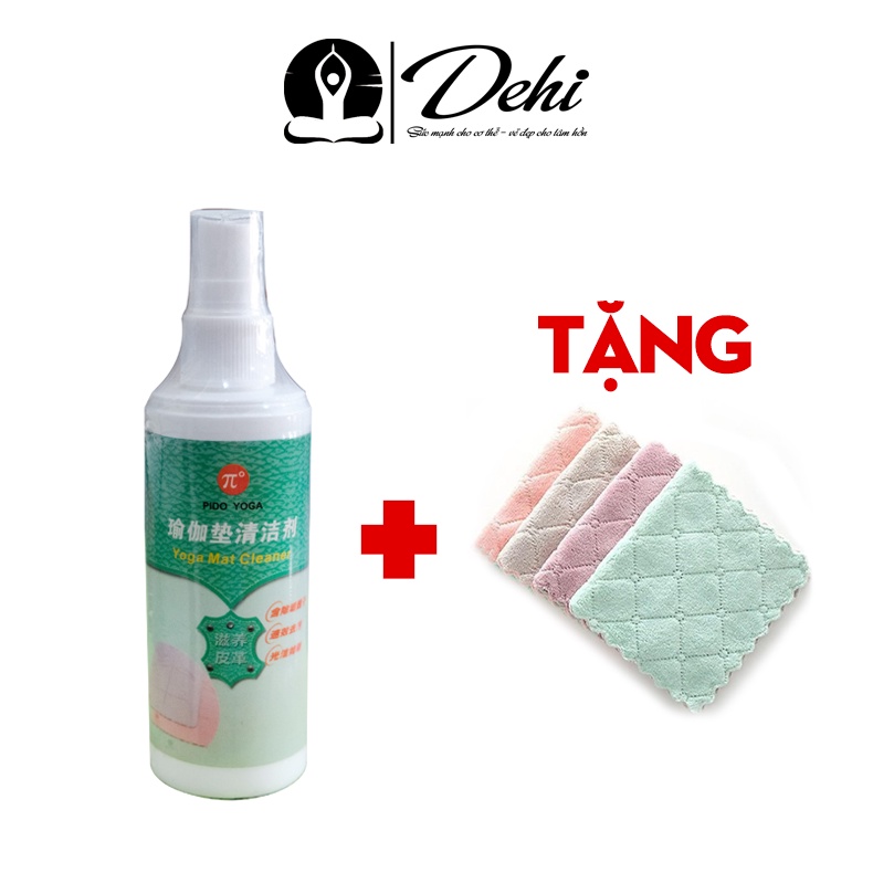 Chai xịt vệ sinh thảm tập Yoga YOGA MAT CLEANER - YOGA DEHI