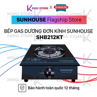 Bếp gas dương đơn kính sunhouse shb212kt