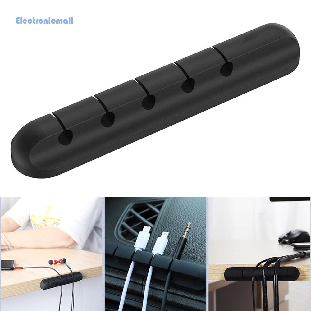Dụng cụ kẹp dây cáp điện bằng silicon tự dính tiện dụng