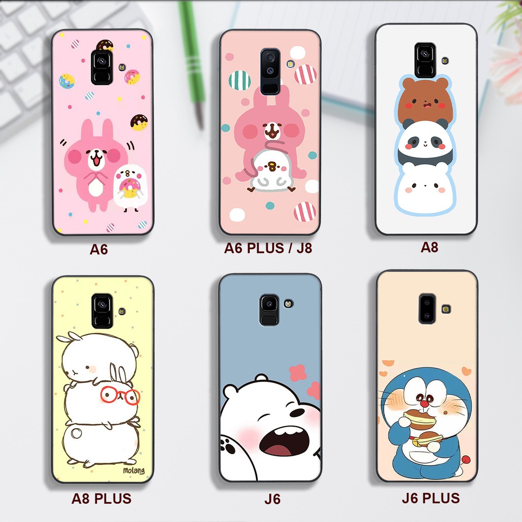 Ốp lưng Samsung A6/A6 Plus/A8/A8Plus/J6/J6 Plus - in hình cute đáng yêu siêu dễ thương