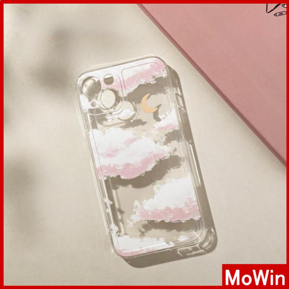 Ốp Điện Thoại Silicon Trong Suốt Viền Vuông Chống Sốc Cho iPhone 13 Pro Max iPhone 12 Pro Max iPhone 11 iPhone 7 Plus