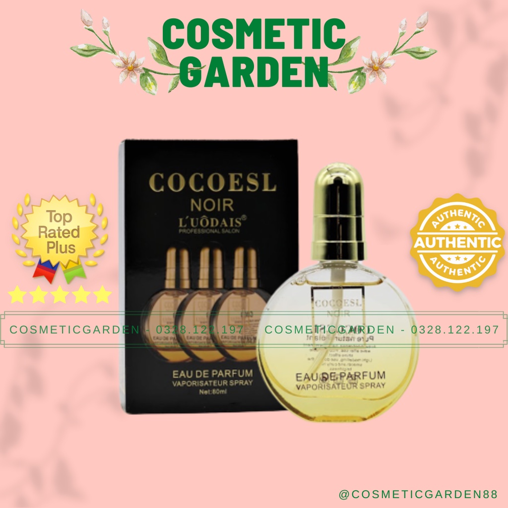 Tinh Dầu Dưỡng Tóc Cao Cấp COCOESL Noir 80ml - Phục Hồi Tóc Hư Tổn Và Chẻ Ngọn Hương Nước Hoa N01