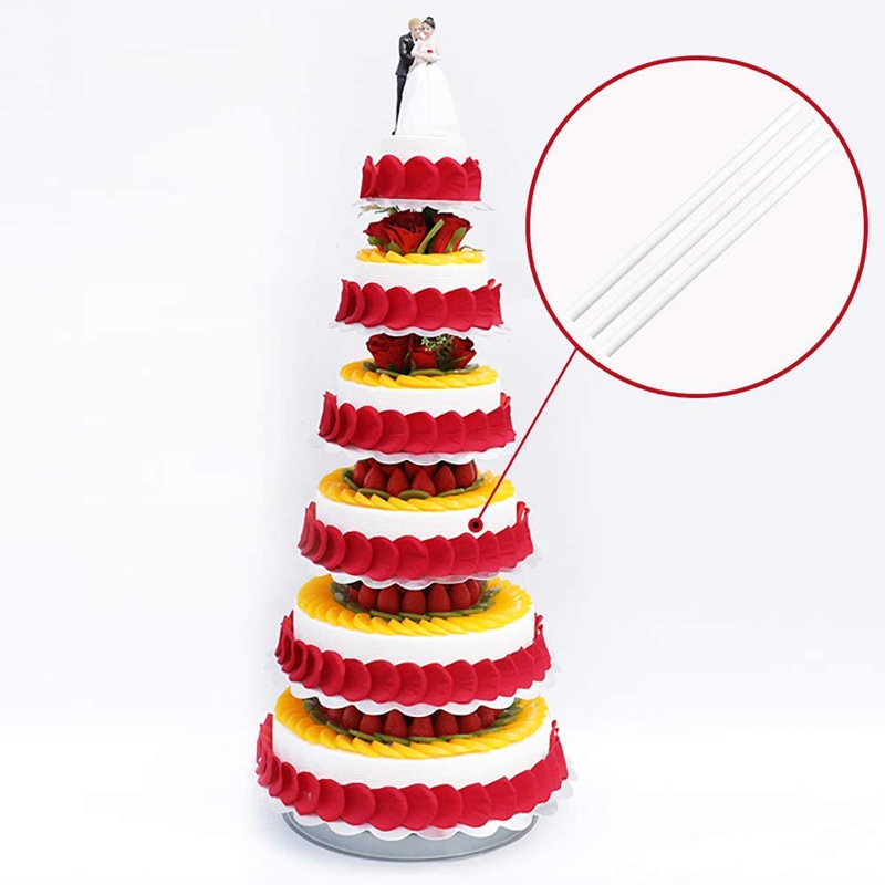 Set 50 Que Làm Bánh Bằng Nhựa Đường Kính 0.4 Inch Dài 12 Inch