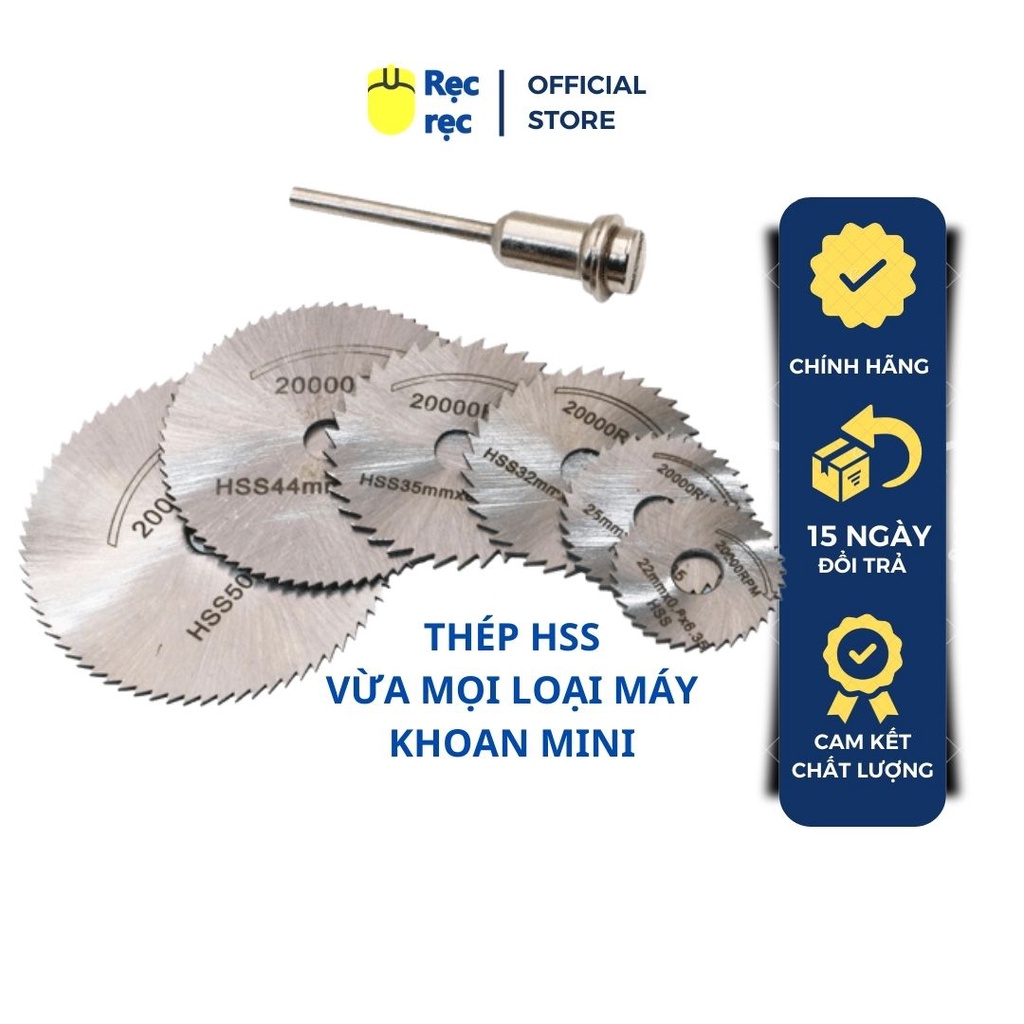 Bộ 6 lưỡi cưa hợp kim cao cấp + Tặng thanh nối - Thép không gỉ