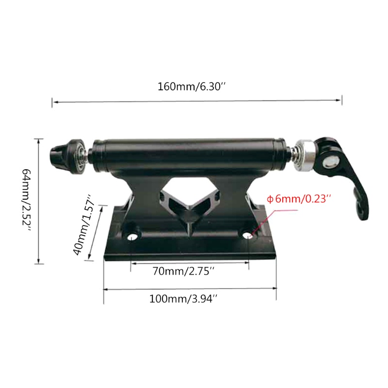 Giá Đỡ Tháo Lắp Nhanh Cho Phuộc Trước Xe Tải