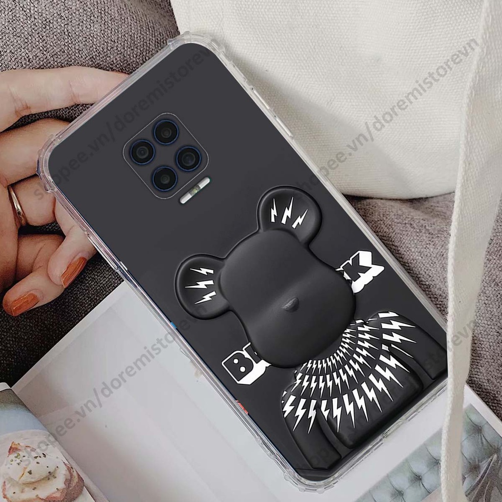Ốp lưng Vsmart Aris / Aris Pro hình kaws, kith, bear brick nổi 3D phong cách độc đáo