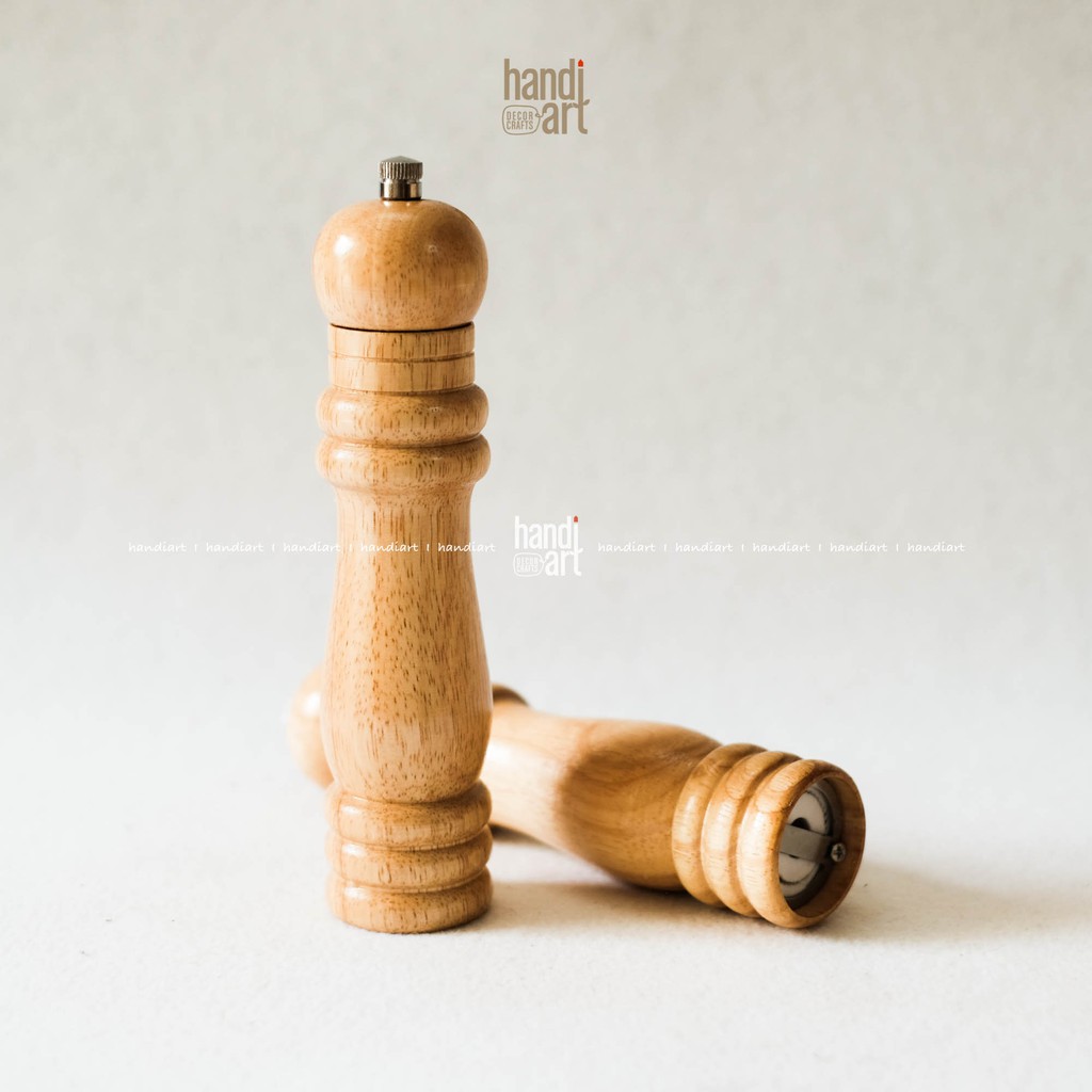 Cối xay tiêu bằng gỗ - Xay tiêu cầm tay -  Wooden pepper mill