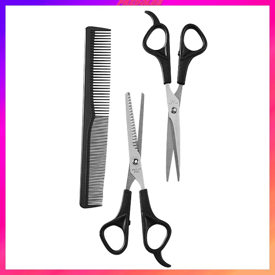 Bộ 2 Kéo Cắt Tóc Kèm Lược Chuyên Dụng Cho Salon Làm Đẹp