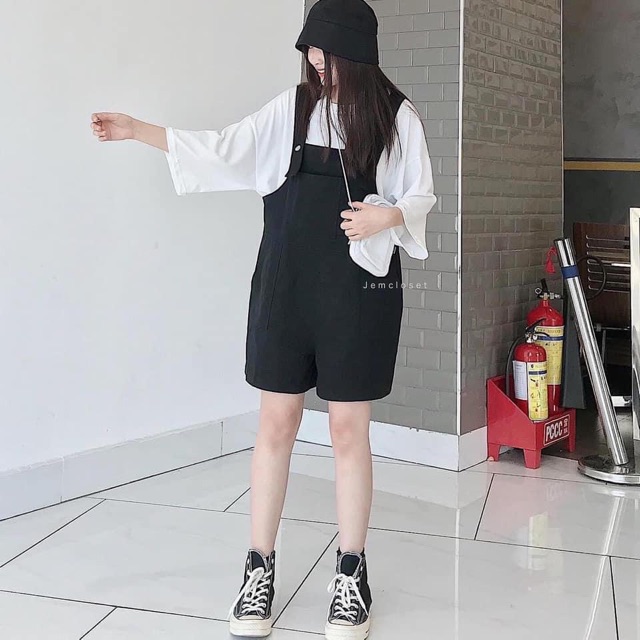 Yếm Kaki túi ngưc nữ co giãn dưới 67kg siêu yêu LuxxyStore