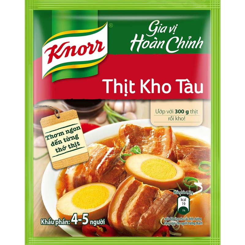 Gia vị kho thịt loại kho tàu Knorr 28g - 3M FOOD NL ( Hải Sản Ba Miền )