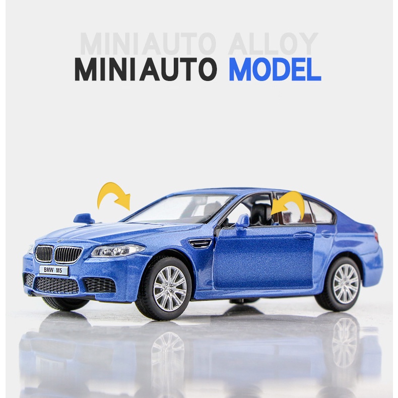 Mô Hình Xe Hơi Thể Thao BMW M4 M5 M550i Tỉ Lệ 1:36 Bằng Hợp Kim