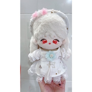 Outfit doll:áo dài Tết (20cm,20cm body ú )