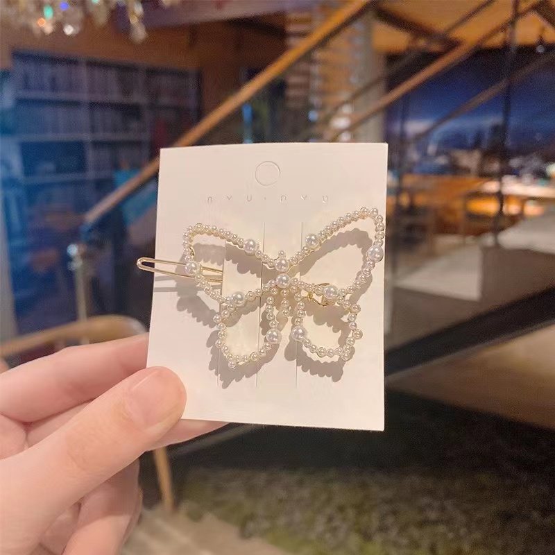 Kẹp Tóc Thời Trang Hàn Quốc Bằng Hợp Kim Cho Nữ