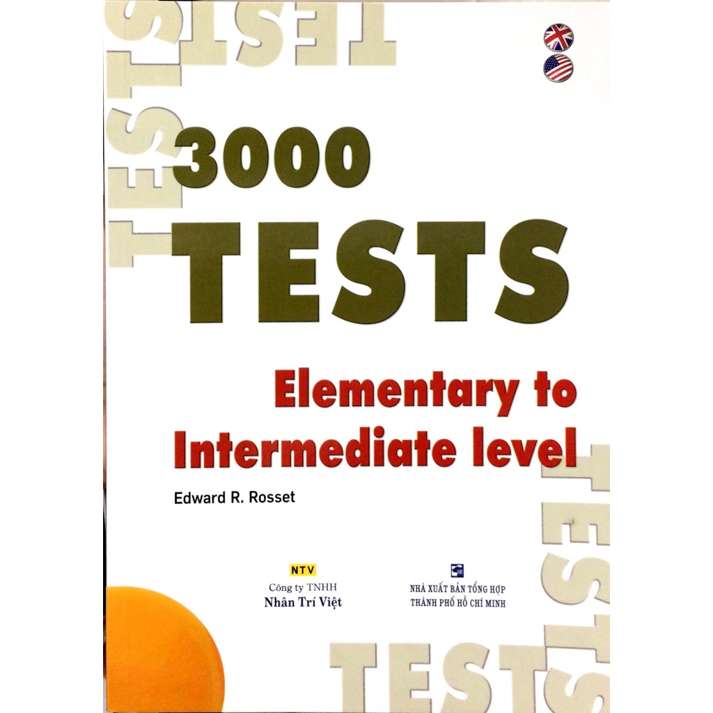Sách 3000 Tests Elementary To Intermediate (Không CD)