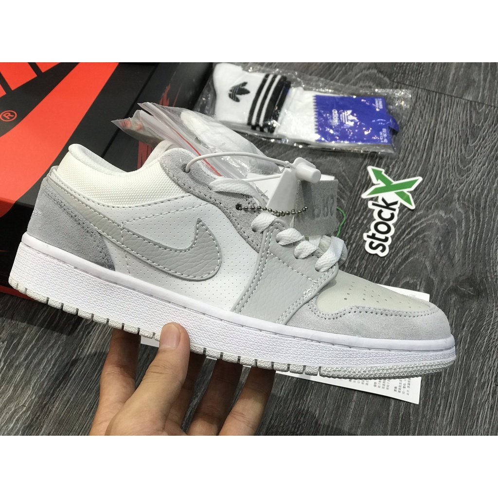 Siêu Phẩm Giày Thể Thao Sneaker J.D Pa.ri Xám Trắng Cao Cấp Ảnh thật + freeship