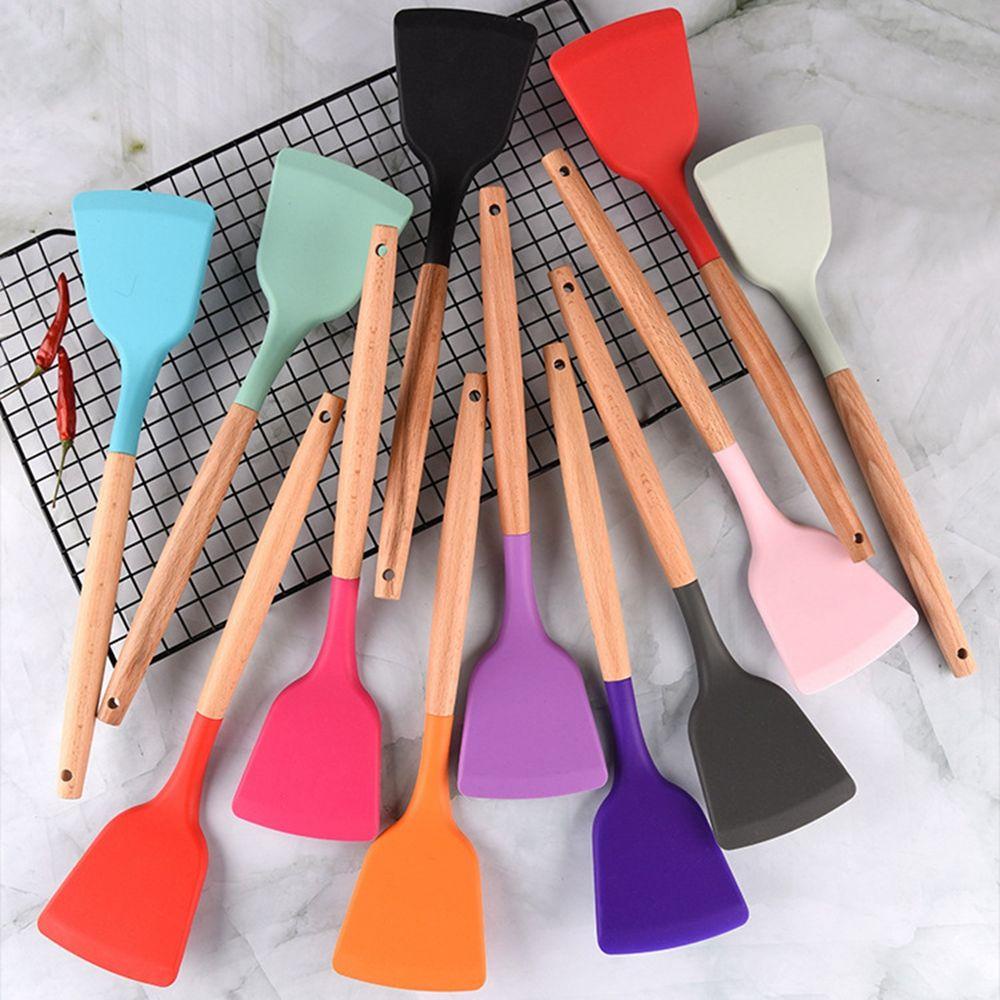 Xẻng Nấu Ăn Bằng Silicone Chịu Nhiệt Tiện Dụng Cho Nhà Bếp