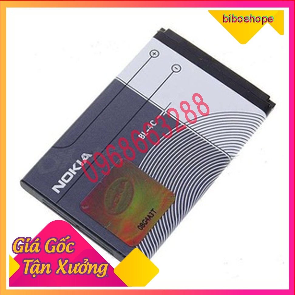 Pin nokia Bl 5C (2 ic chống phù) Cho Nokia 1280, 110i 🔥Free ship🔥 LOẠI 3 GÂN