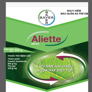 Sản phẩm trừ chết cây, thối rễ Bayer: Aliette 500 gam