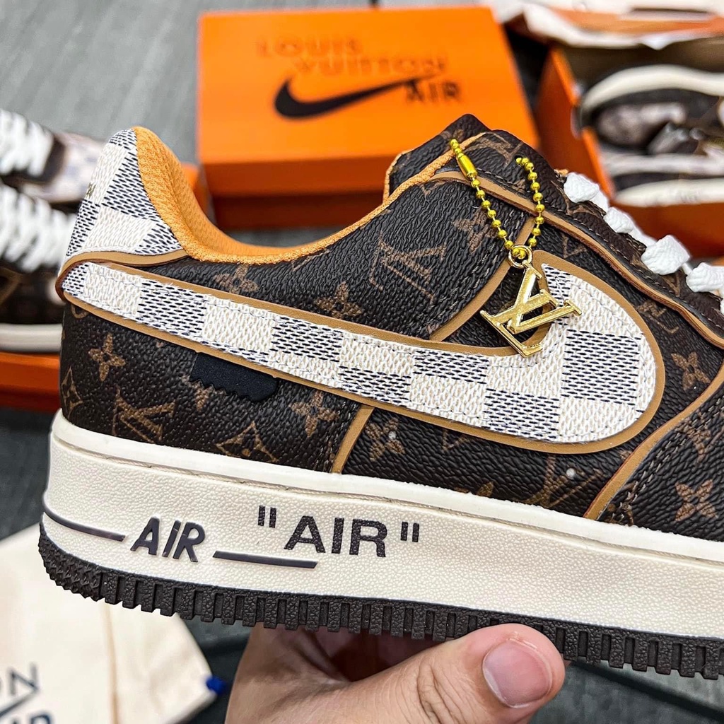 Giày Air Force 1, Af1 Lv Bản trung chuẩn cao cấp Full Phụ Kiện.