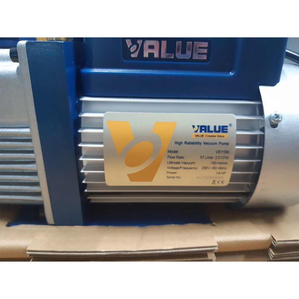Máy hút chân không VALUE 2.0 CFM MODEL: VE115N
