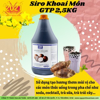 Siro GTP Khoai Môn 2.5kg