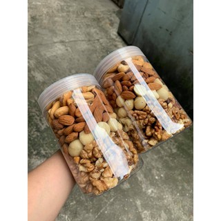 Combo 1kg hạt dinh dưỡng mix 4 loại (hạnh nhân, óc chó mỹ, nhân mắc ca, điều nguyên )