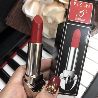 Son Guerlain Rouge Màu 214 màu đỏ đậm phuongchip