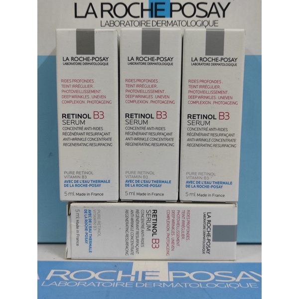 Dưỡng chất giúp giảm thâm nám và nếp nhăn, làm đều màu da La Roche Posay Retinol B3 Serum 5ml