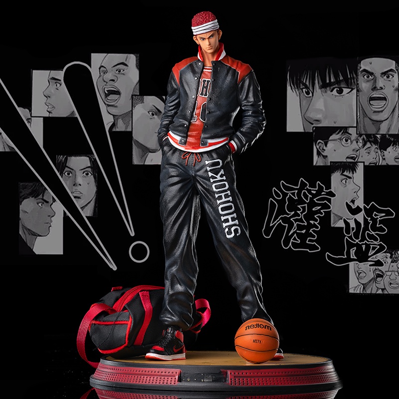 [32CM] Đồ chơi tượng mô hình nhân vật figure anime Sakuragi Hanamichi slamdunk slam dunk SIÊu TO cỡ lớn cao thủ bóng rổ