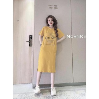 [Chuyên Sỉ]  Váy suông CEST CHIC from rộng dáng dài
