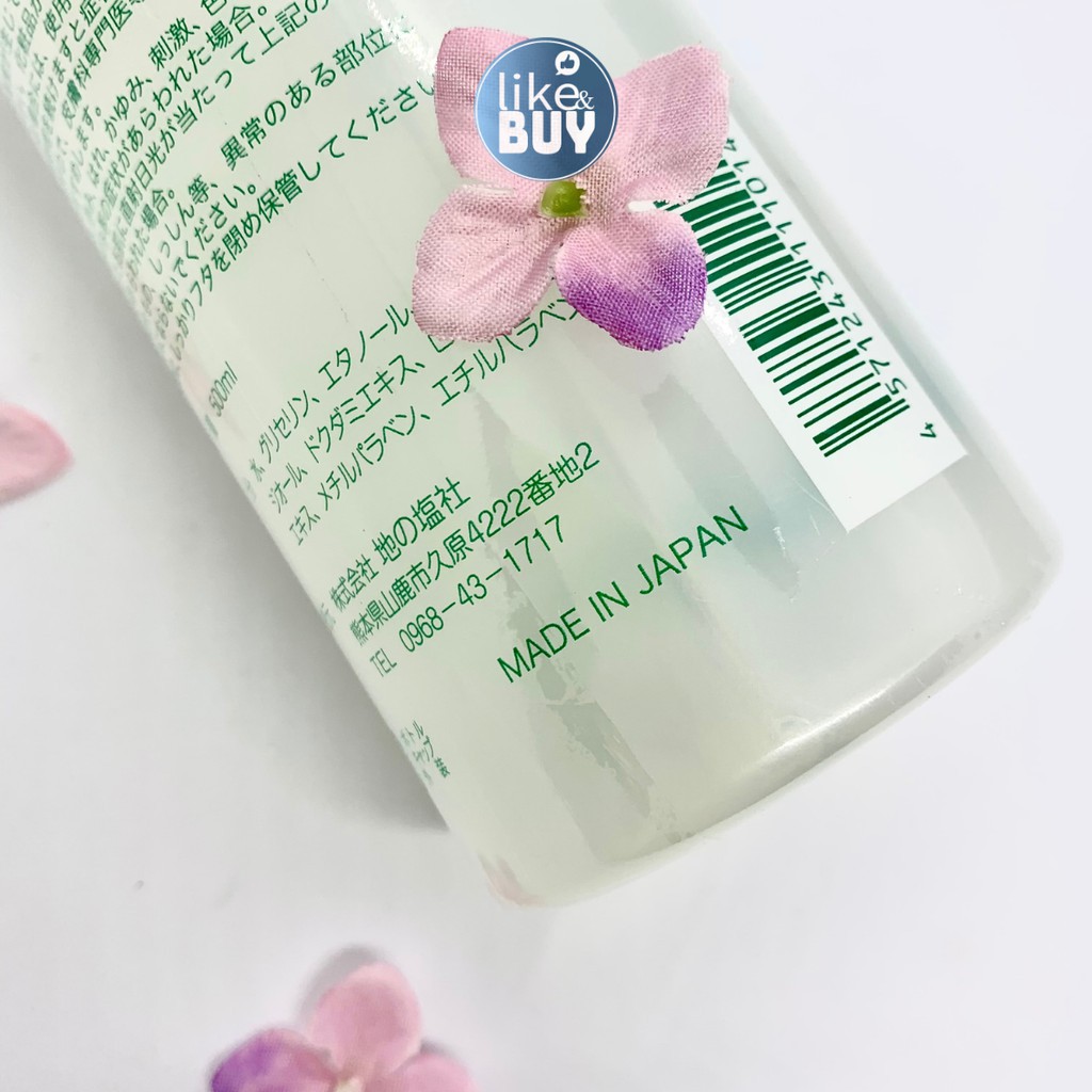 TONER RAU DIẾP CÁ SẠCH KHUẨN, NGỪA MỤN, SE KHÍT CHÂN LÔNG, THANH LỌC THẢI ĐỘC DA DOKUDAMI NATURAL SKIN LOTION - NHẬT BẢN