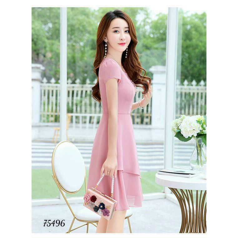 ĐẦM XÒE DỰ TIỆC XINH XẮN , SANG TRỌNG . TÔN DÁNG CHO CHỊ EM