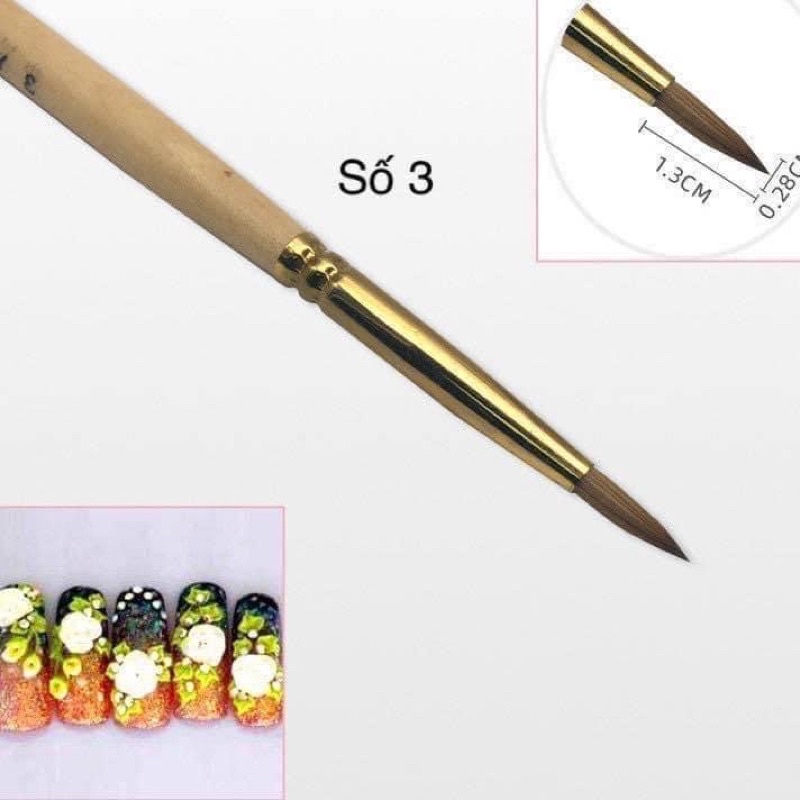 Cọ nặn hoa yuki đầu tròn