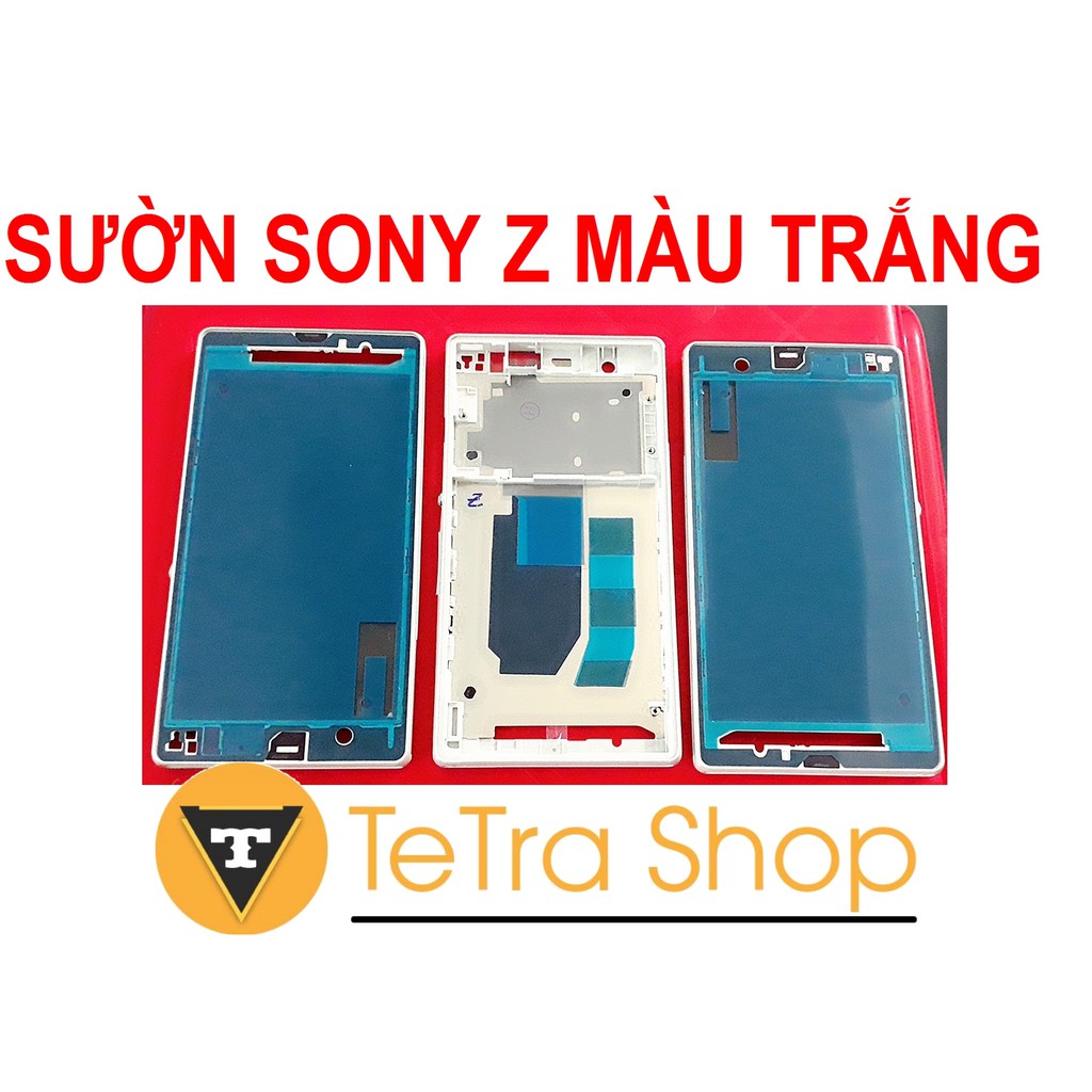 SƯỜN SONY Z MÀU TRẮNG