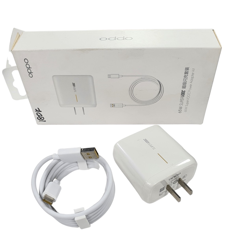 Bộ Sạc siêu Nhanh Oppo 65W SUPER VOOC VCA7GACH