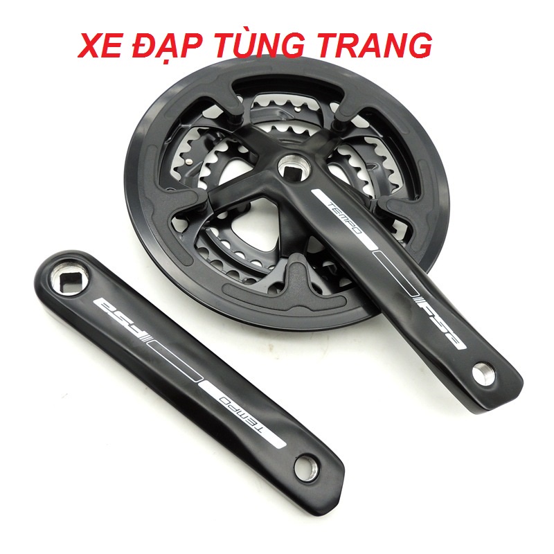 Bộ giò dĩa / đùi đĩa XE ĐẠP FSA mỹ Made in Taiwan 3 tầng 50/39/30T 165mm hợp kim nhôm