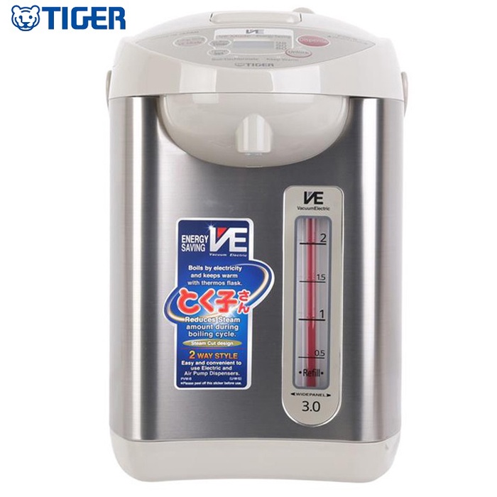 Bình thủy điện Tiger PVW-B30W - Hàng chính hãng