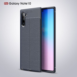 Ốp lưng Samsung Note 10 silicon giả da Auto Focus