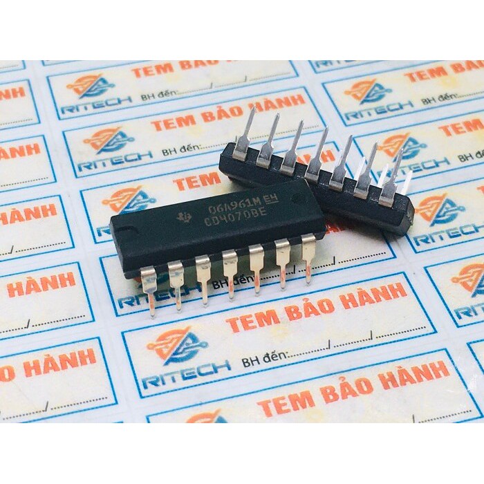 Combo 10 con CD4070BE, CD4070 IC số Dip 14