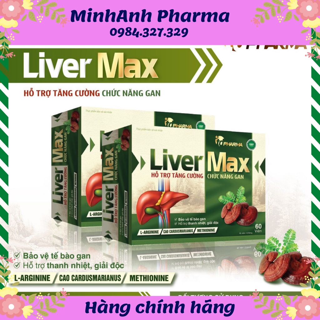 Bổ gan LIVER MAX