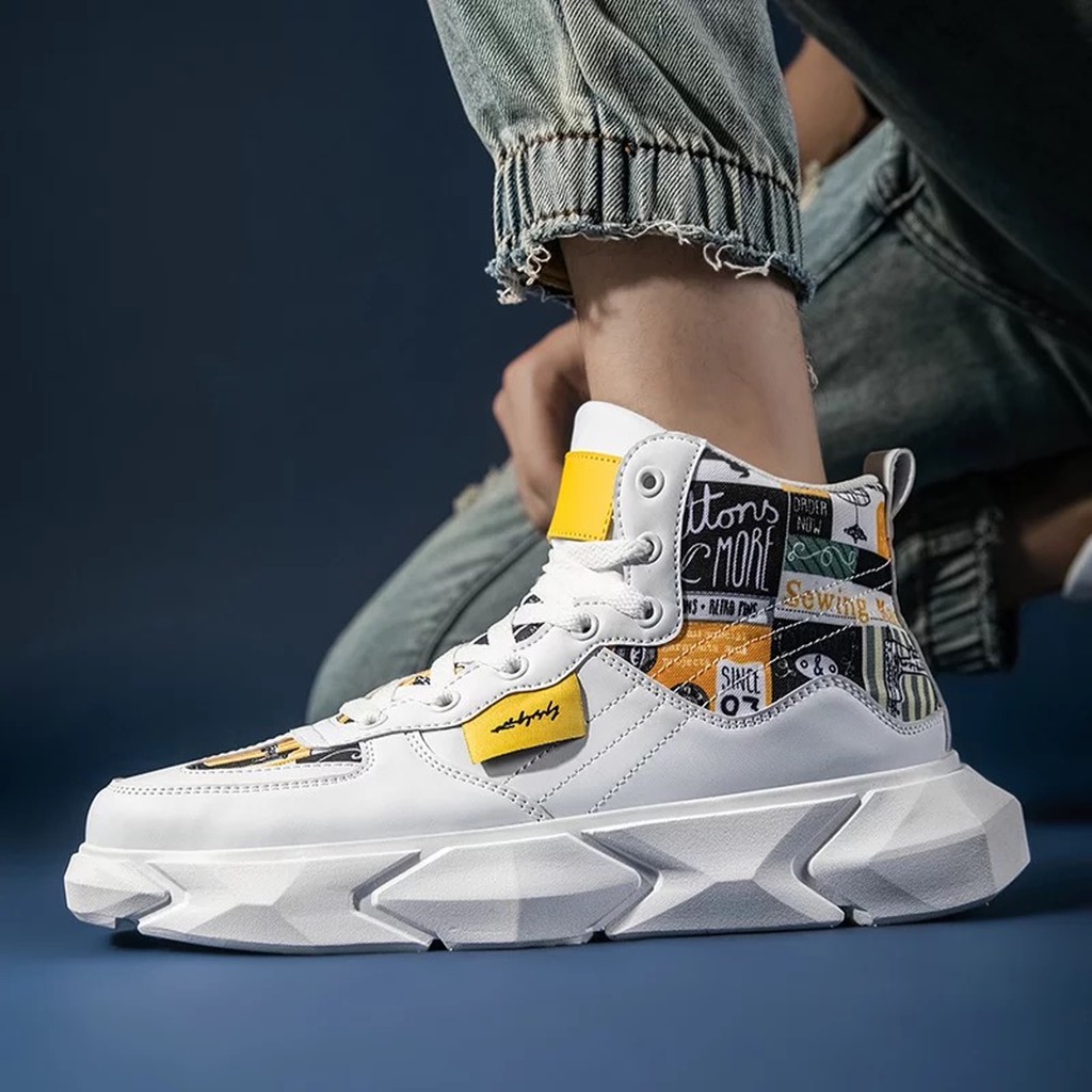 Giày cao cổ nam 2021 cực độc phiên bản đặc biệt NAGA19 | BigBuy360 - bigbuy360.vn