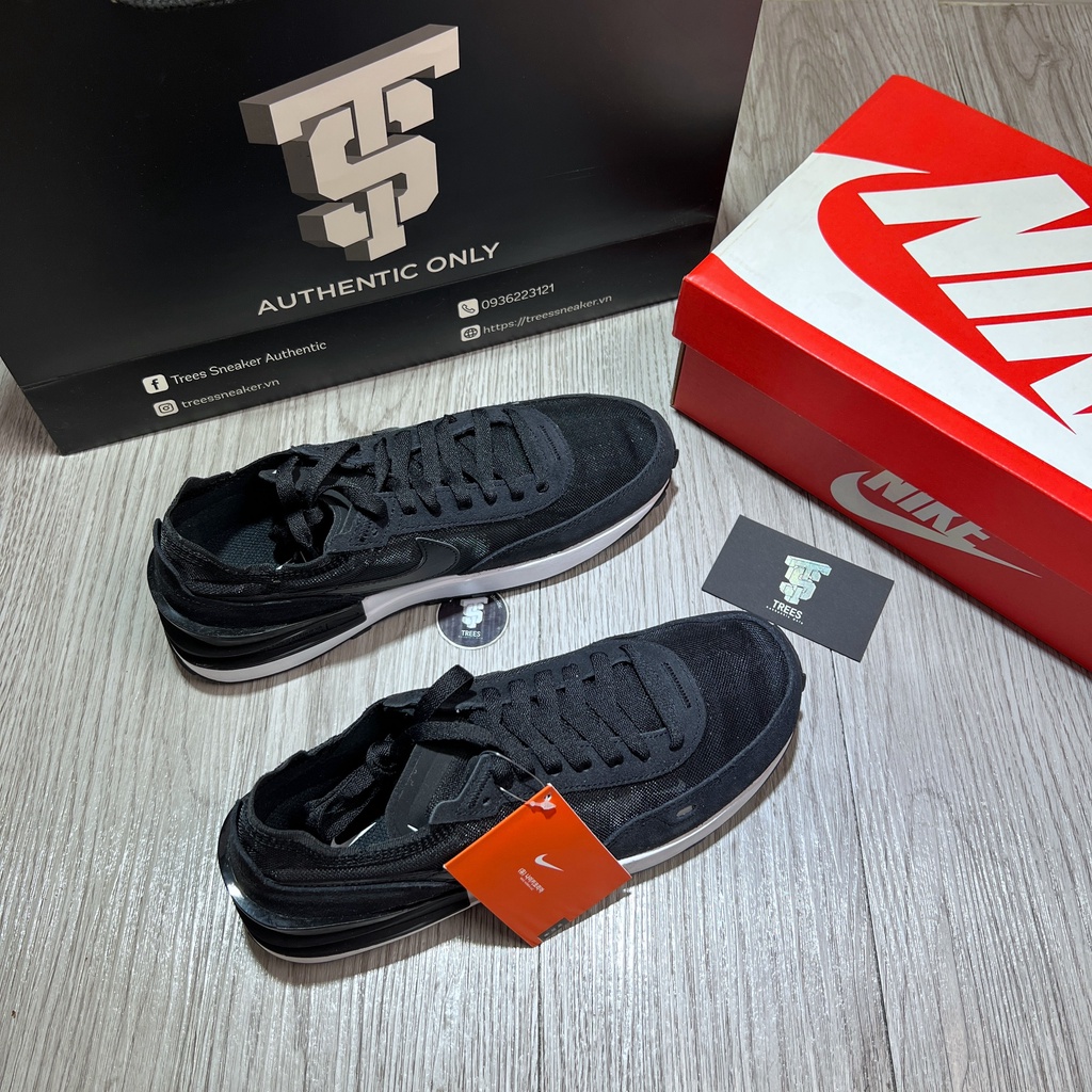 [CHÍNH HÃNG] Giày thể thao NIKE WAFFLE ONE CORE BLACK